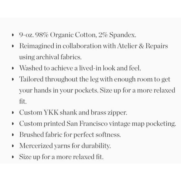 Taylor Stitch Atelier & Repairs Chinos In British Khaki Tan Patchwork Variety - Picture 12 of 12